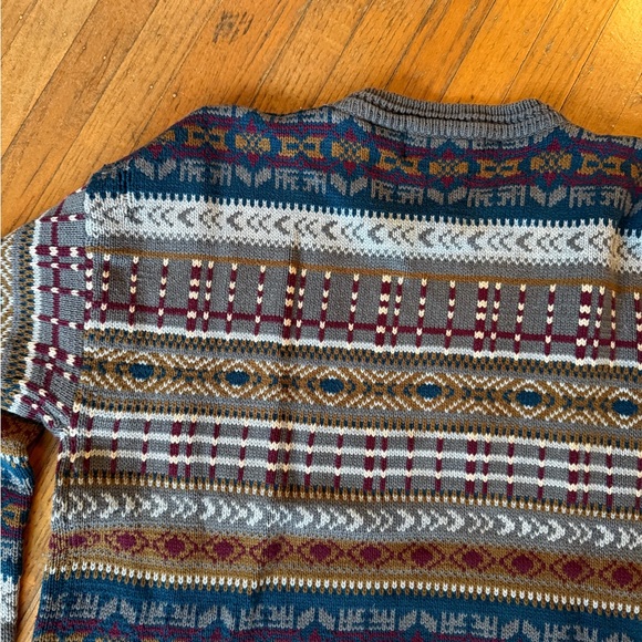 Multicolor Patterned Sweater - Picture 3 of 5
